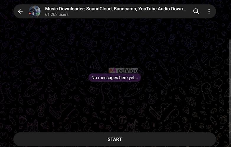 tap START | Download Playlists from SoundCloud