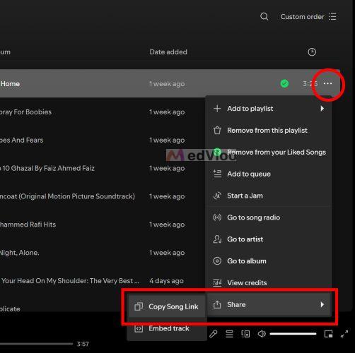 download single tracks