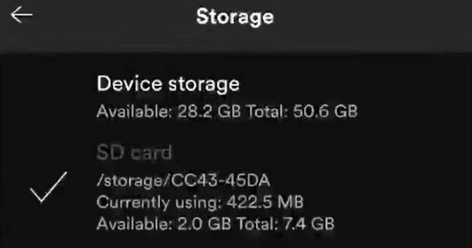 save Spotify songs to SD Android | Download Spotify Songs to SD Card