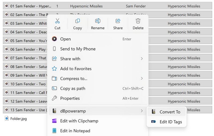 choose Convert With dBpoweramp | Lossless Audio Converters
