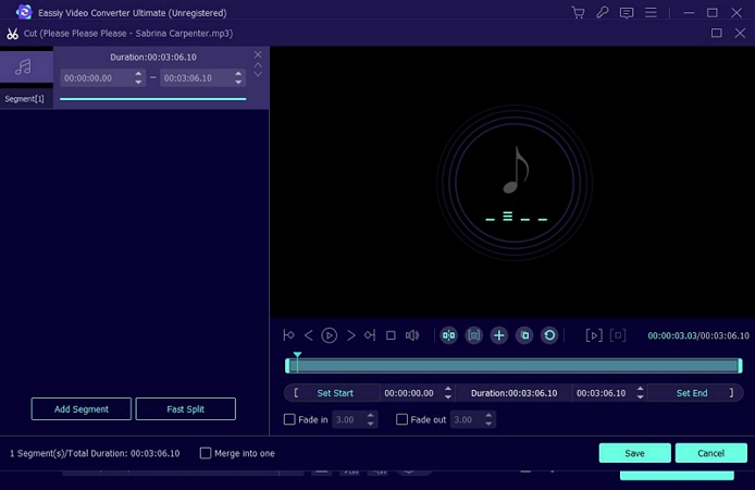 adjust settings in Eassiy | Lossless Audio Converters