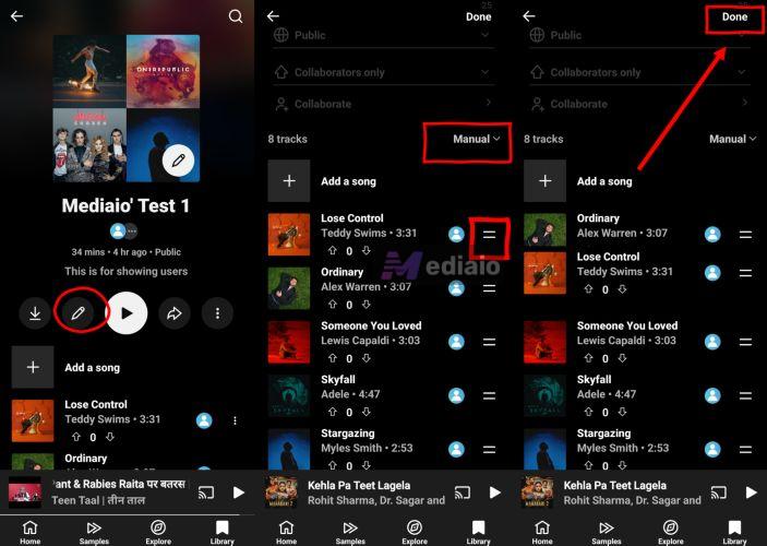 drag songs | Create a Playlist on YouTube Music