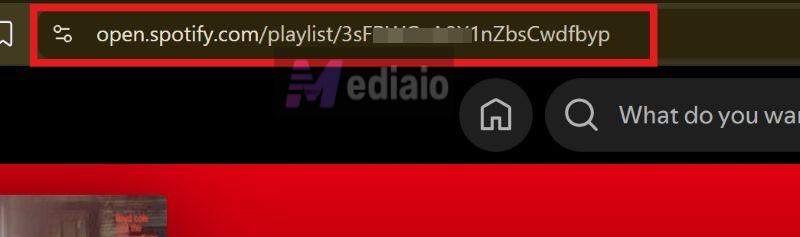 copy playlist link | Embed Spotify in Notion
