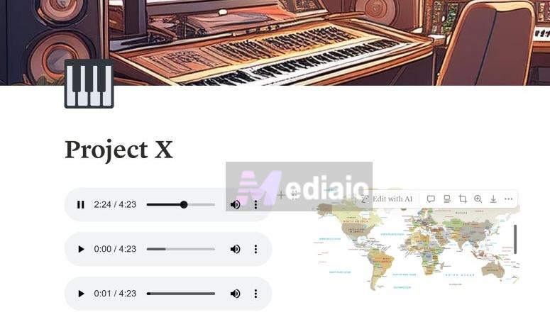 Spotify music playback | Embed Spotify in Notion