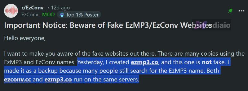 real EzMP3 sites | EzMP3 Review