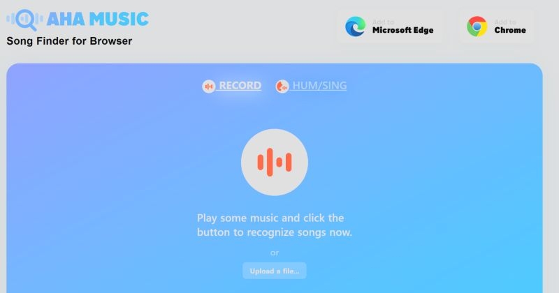 allow microphone access | Find a Song by Humming