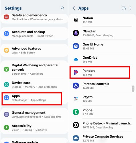 Tap Pandora | Pandora Not Working