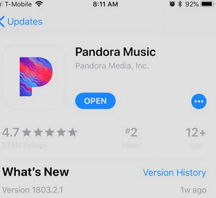 search Pandora Music | Pandora Sleep Timer