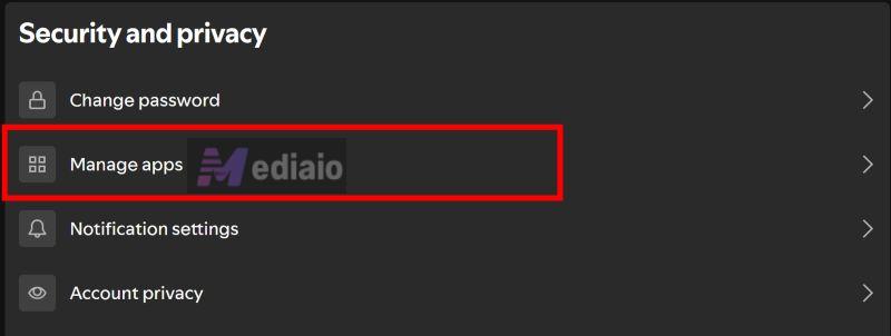 Click Manage apps | Why Does Spotify Add Songs to My Playlist