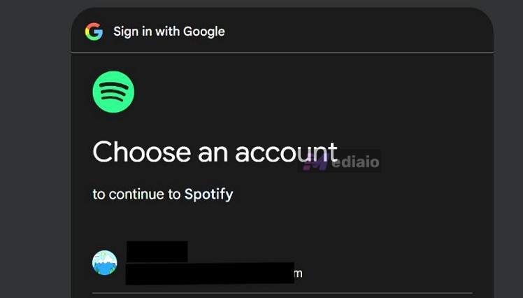 choose the account | Why Does Spotify Keep Logging Me Out