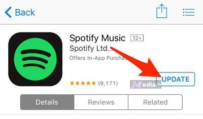 click Update | Why Does Spotify Keep Logging Me Out