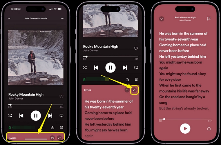 Now Playing | Spotify Lyrics Not Showing