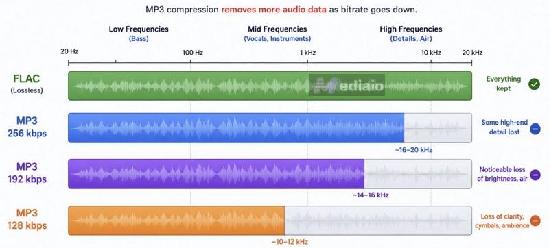 audio quality | MP3 vs FLAC