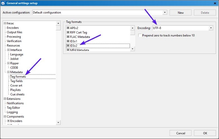 compression levels fre:ac | Lossless Audio Converters