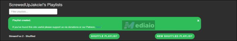 tap Shuffle | Spotify Playlist Randomizers Online