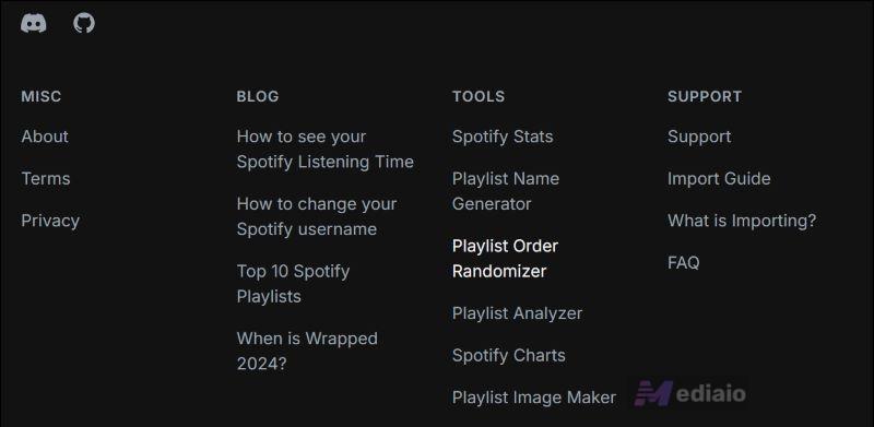 go to Trackify | Spotify Playlist Randomizers Online