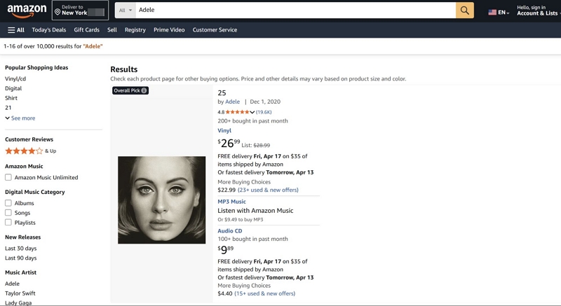 head over to Amazon | Transfer Music to MP3 Player