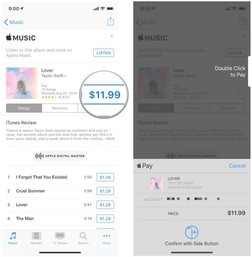 purchase songs | Add Music to iMovie
