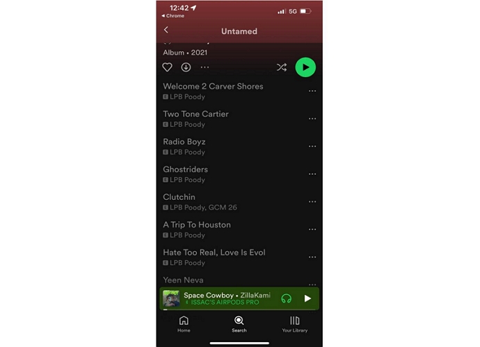greyed-out songs | Remove Songs from Spotify Playlists