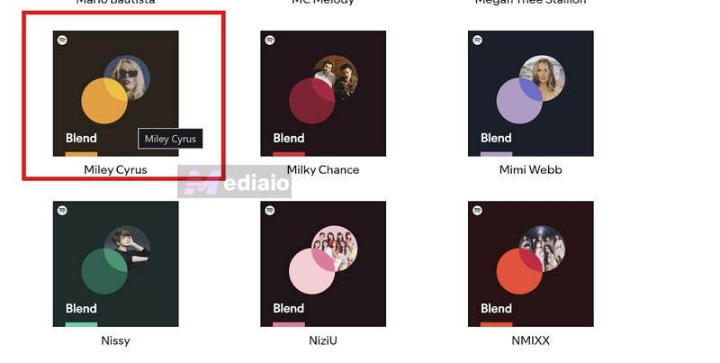 Blend artist link | How Does Spotify Blend Work