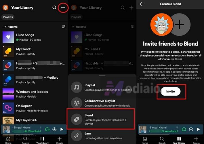 tap Invite | How Does Spotify Blend Work