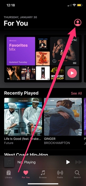 Redeem via the Apple Music app 2 | apple gift card for apple music