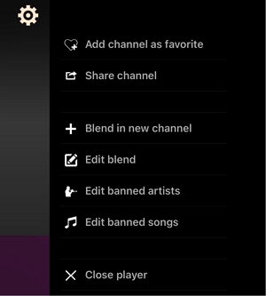 Add Channel as Favorite | accuradio app review