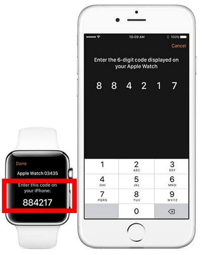 enter the activation code | amazon music apple watch
