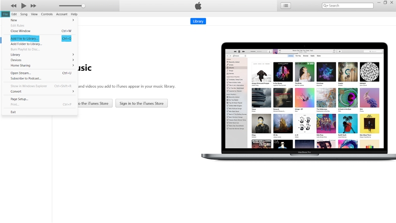 Adding Files on Windows | add music to apple music from files