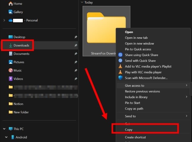 select Copy | Keep Spotify Downloads After Canceling Premium