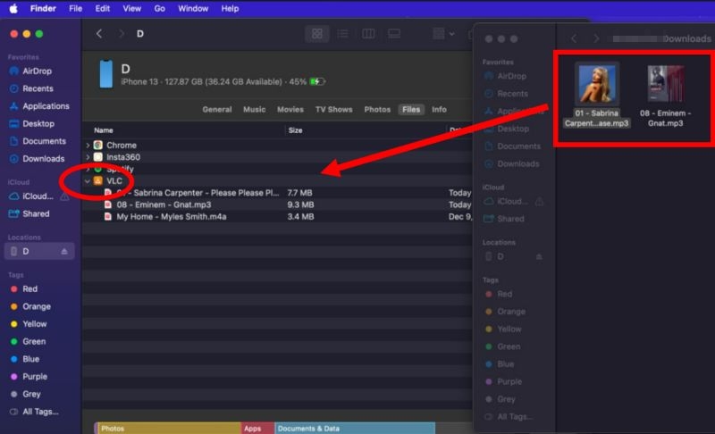drop music to chosen app | Keep Spotify Downloads After Canceling Premium