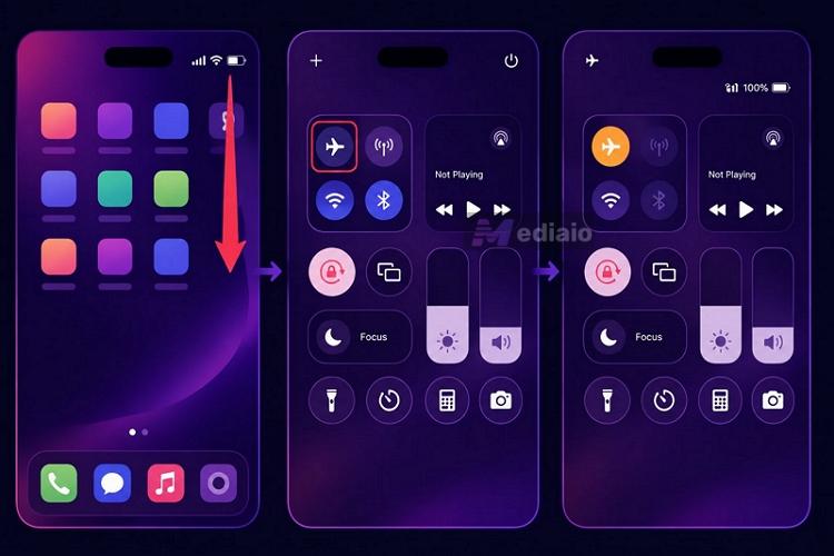 enable Airplane Mode | Listen to Music on Airplane