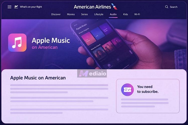 Apple Music on American Airlines | Listen to Music on Airplane