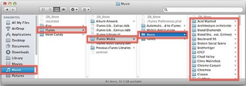 Find your purchased files | import apple music premiere pro