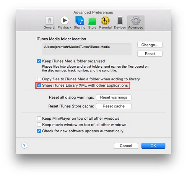 use the itunes xml export | add apple music to plex