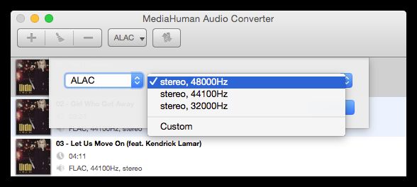 select format MediaHuman | Lossless Audio Converters