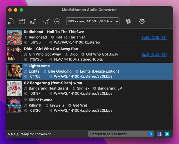 MediaHuman CUE | Lossless Audio Converters