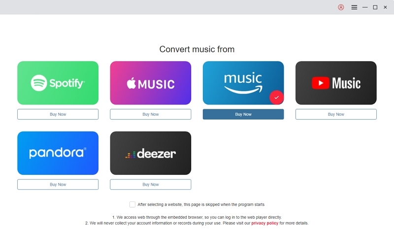 Launch Mediaio Audio Converter
