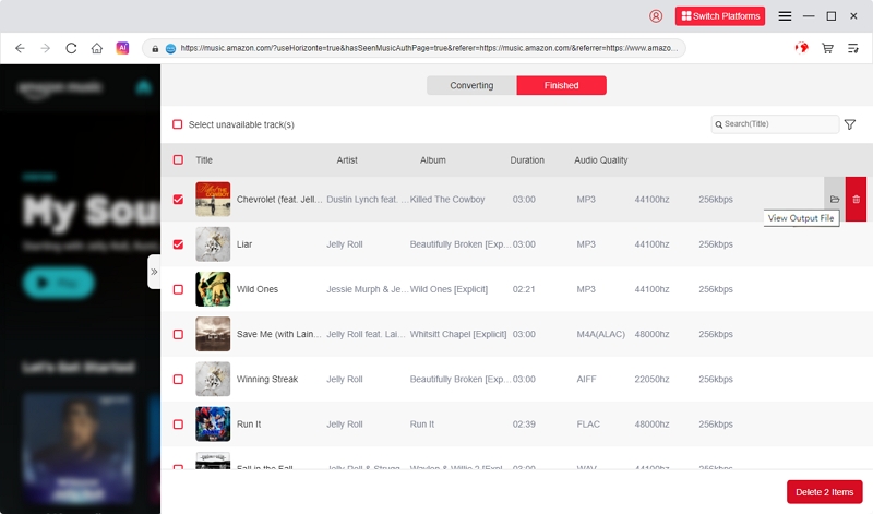 Play DRM-free Amazon Music Anywhere