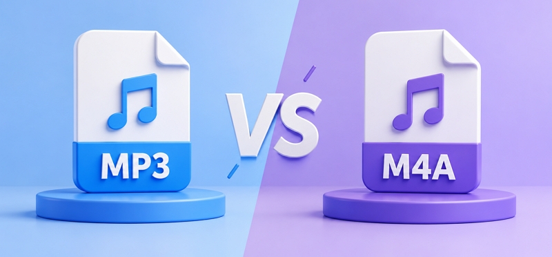 M4A MP3 comparison | M4A vs MP3