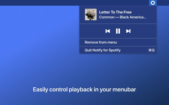 Notify for Spotify | Next Song Notifications Spotify Mac