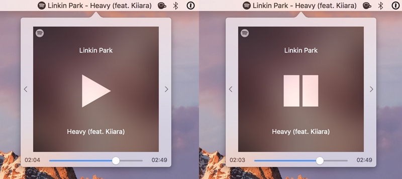 Now Playing Widget | Next Song Notifications Spotify Mac