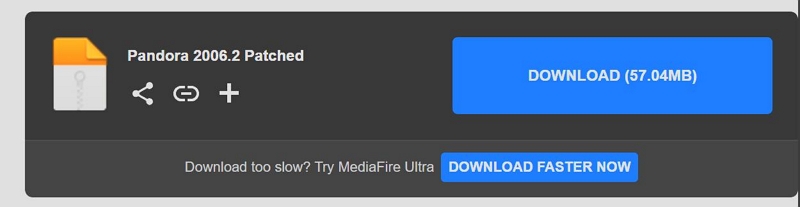 MediaFire Patch | Pandora Mod APK
