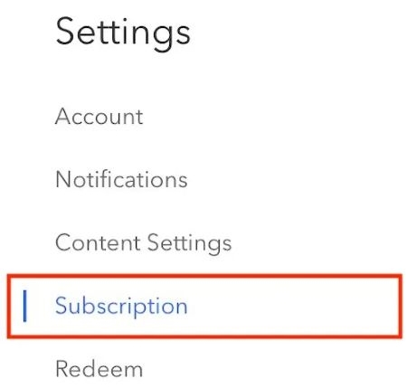 go to Subscriptions | Get Pandora Premium for Free