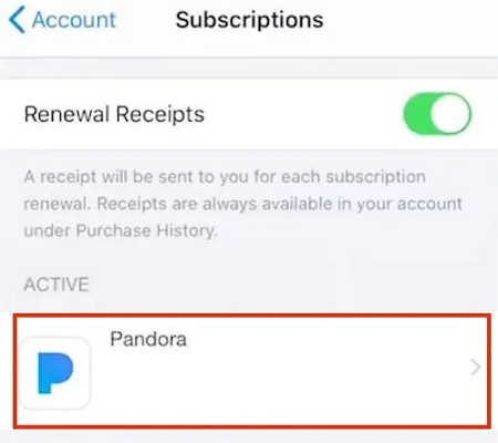 hit Cancel Subscription App Store | Get Pandora Premium for Free