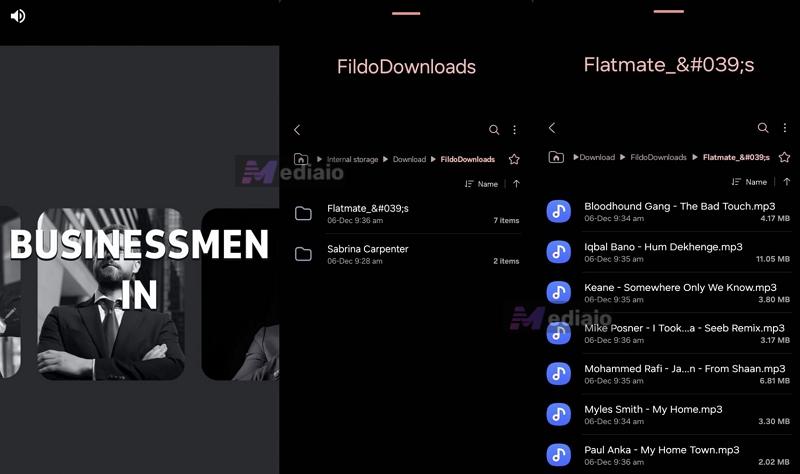 FildoDownloads folder | Convert Spotify Playlist to MP3