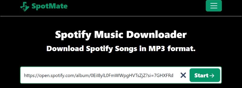 hit Start | Play Spotify on MP3 Player