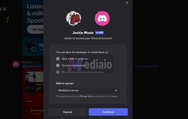 complete CAPTCHA | Play Spotify Together on Discord