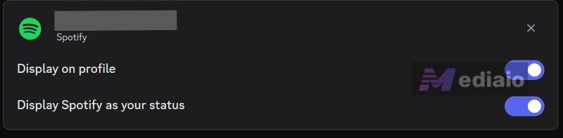 turn on Display on profile | Play Spotify Together on Discord