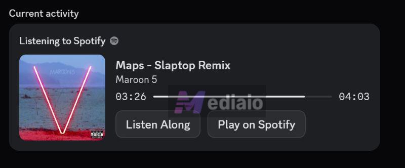 Listening to Spotify activity | Play Spotify Together on Discord